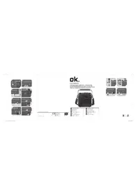 Notice OK OPK 500BTB Sistema karaoke