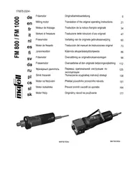 Notice Mafell FM 800 Fraiseuse