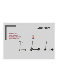 Notice Joyor A5 Scooter