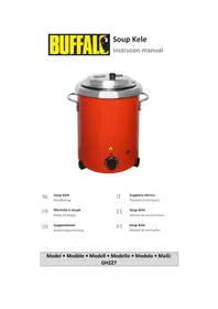 Notice BUFFALO GH227 Soepmaker