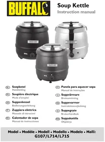 Notice BUFFALO L714 Soepmaker
