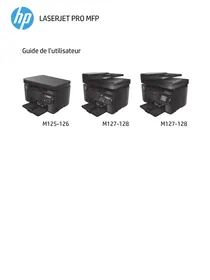 HP LASERJET PRO MFP M127FN (CZ181A),  LASERJET PRO MFP M127FW (CZ183A),  LASERJET PRO MFP M127FW - Imprimante multifonction laser