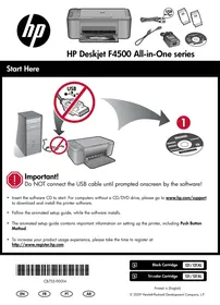 دليل HP DESKJET F4580 طابعة متعددة الوظائف