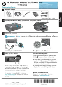 PHOTOSMART WIRELESS B110A HP