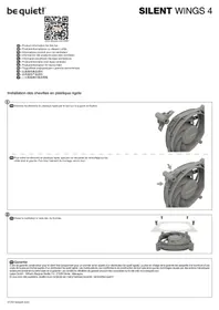 Notice Be Quiet! SILENT WINGS 4 Ventilateur