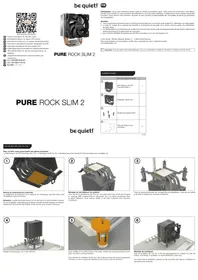 Notice Be Quiet! PURE ROCK SLIM 2 Climatisation