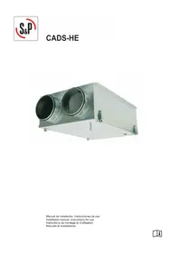 Notice Soler & Palau CADSHE Controlled Mechanical Ventilation