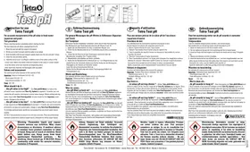 Notice TETRA TEST PH Aquarium