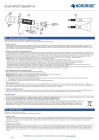 Notice Nordride 5150 SPOT SMART R Lampe de poche
