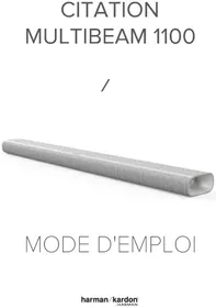Notice HARMAN KARDON CITATION MULTIBEAM 1100 Barre de son