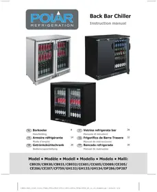 Notice POLAR CD089 Koelkast