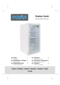 Notice POLAR CF750 Koelkast