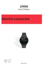 Notice LIVOO TEC616 Smartwatch