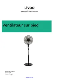LIVOO DOM410 - Ventilateur