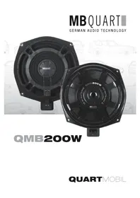 Notice MB QUART QMB200W Haut-parleur