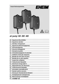Notice EHEIM AIR PUMP 200 Oczyszczacz powietrza