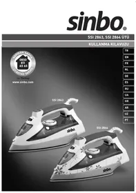 Notice SINBO SSI 2863 Ferro de passar