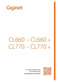 GIGASET CL770A - Téléphone
