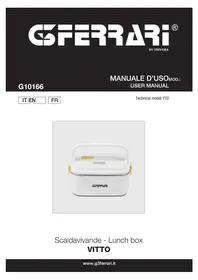 Notice G3 Ferrari VITTO G10166 Boîte repas chauffante