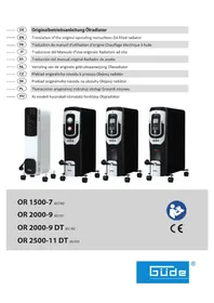 Güde OR 250011 DT - Fűtés