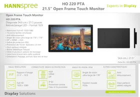 Notice HANNSPREE HO 220 PTA Moniteur