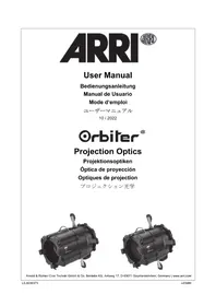 Notice ARRI ORBITER Éclairage