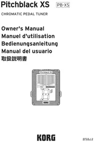 Notice KORG PITCHBLACK XS Equipement DJ