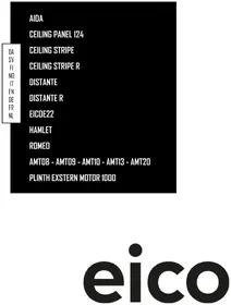 Notice EICO ROMEO 60 W SM ECO Range hood