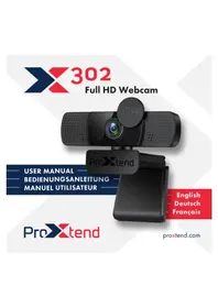 Notice ProXtend X302 Webcam