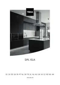 Notice TEKA DPL 1185 ISLA Afzuigkap