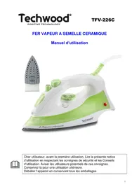 Notice TECHWOOD TFV226C Fer à repasser