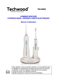 Notice TECHWOOD TH5501 Brosse a dents