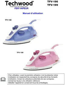 Notice TECHWOOD TFV189 Fer à repasser