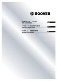 Notice HOOVER HM20GX Microonde