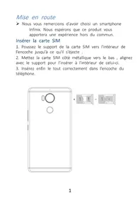 Notice Infinix ZERO 4 PLUS Smartphone