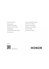 Notice HONOR SPORT BLUETOOTH EARPHONES AM61R Okosóra