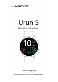 Notice UMIDIGI URUN S Smartwatch