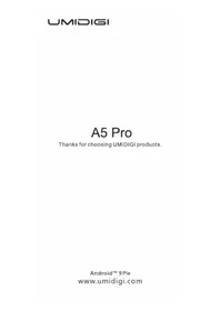 Notice UMIDIGI A5 PRO Smartphone