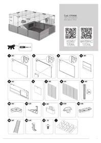 Notice Ferplast MULTIPLA Cage pour animal domestique