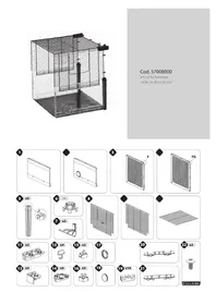 Notice Ferplast MULTIPLA HAMSTER BASE EXTENSION Cage pour animal