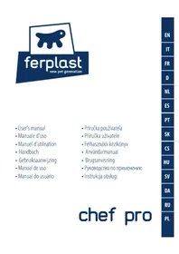 Notice Ferplast CHEF PRO Collier anti-aboiement pour chien