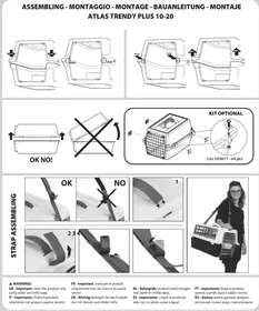 Notice Ferplast ATLAS TRENDY PLUS Transporteur pour animaux