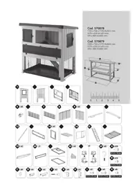 Notice Ferplast GRAND LODGE PLUS Clapier pour animaux