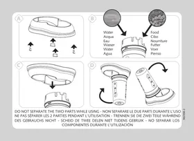 Notice Ferplast AZIMUT 5500 Distributeur automatique pour animaux