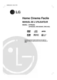 Notice LG DW6512E1 Dvd speler