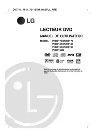 Notice LG DV7711E5M Dvd speler