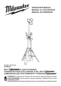 Notice MILWAUKEE M18 ROCKET 213621 Lighting