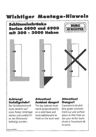 Notice Burg Wächter 69001000 Coffre-fort