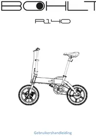 Notice BOHLT R140 Vélo électrique