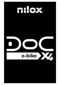 Notice NILOX X4 Bicicleta elétrica